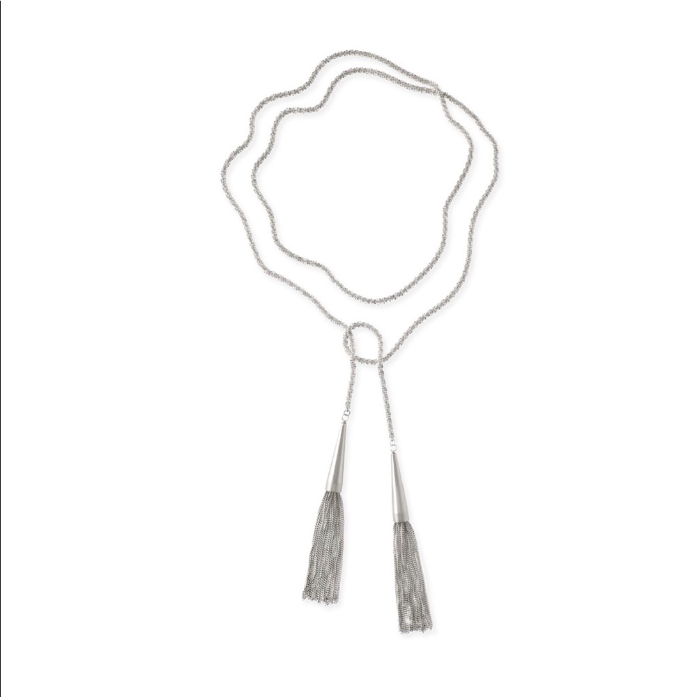 Kendra Scott Phara Necklace In Silver